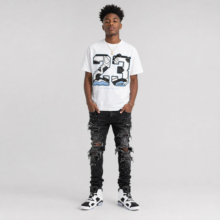 Oreo 6s DopeSkill T-Shirt 23 with 6s Pattern Graphic