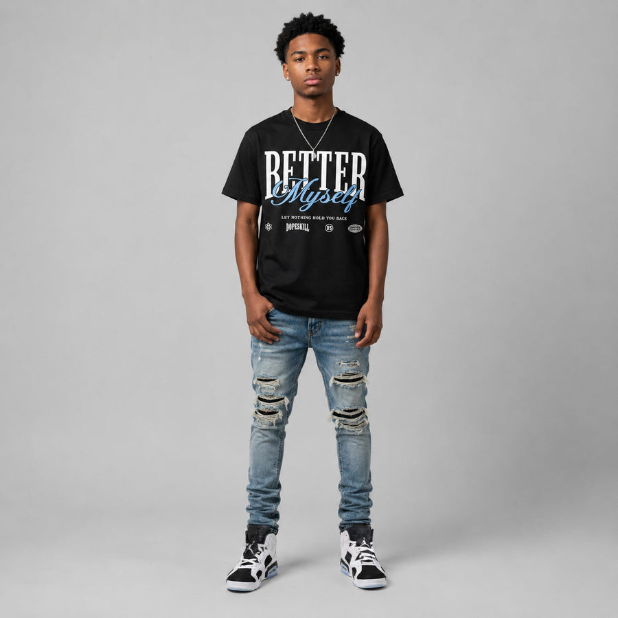 Oreo 6s DopeSkill T-Shirt Better Myself Graphic