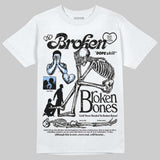 Oreo 6s DopeSkill T-Shirt Broken Bones Graphic