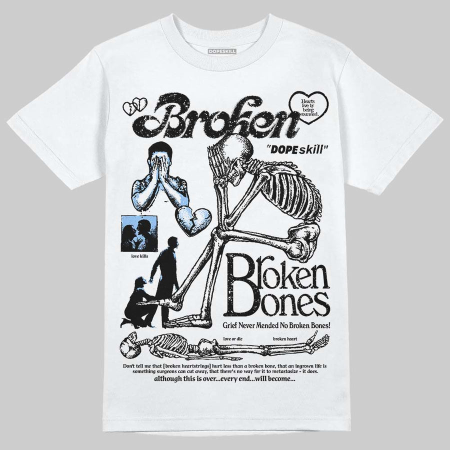 Oreo 6s DopeSkill T-Shirt Broken Bones Graphic
