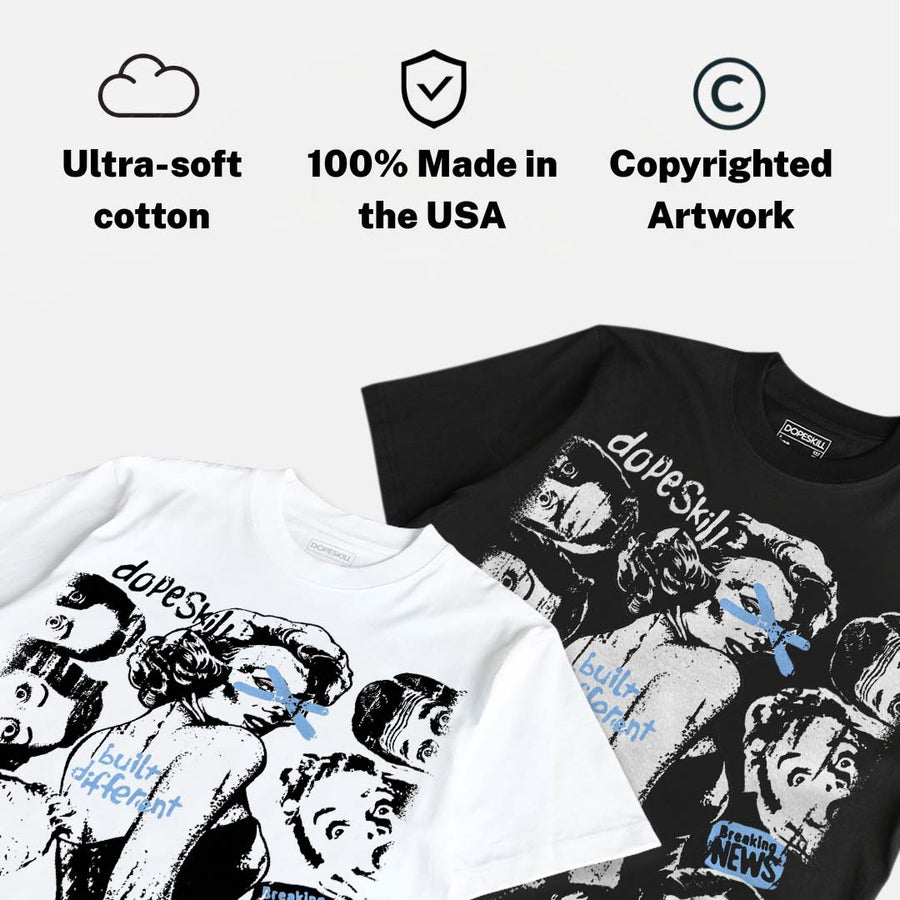 Oreo 6s DopeSkill T-Shirt Built Different Graphic
