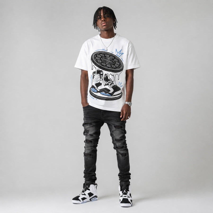 Oreo 6s DopeSkill T-Shirt Cookie Sole Graphic