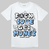 Oreo 6s DopeSkill T-Shirt F#ck Love Get Money Graphic