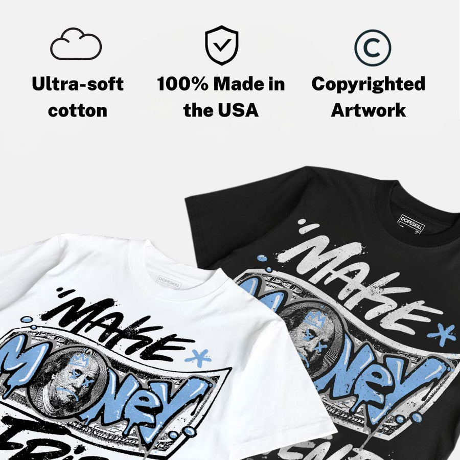 Oreo 6s DopeSkill T-Shirt Make Money Not Friend Typo Graphic