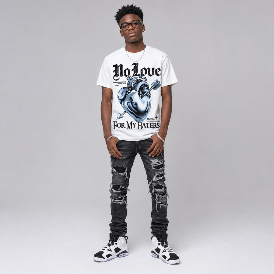 Oreo 6s DopeSkill T-Shirt No Love For My Haters Graphic