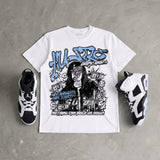 Oreo 6s DopeSkill Oversize Print T-Shirt No Money No Lust Graphic