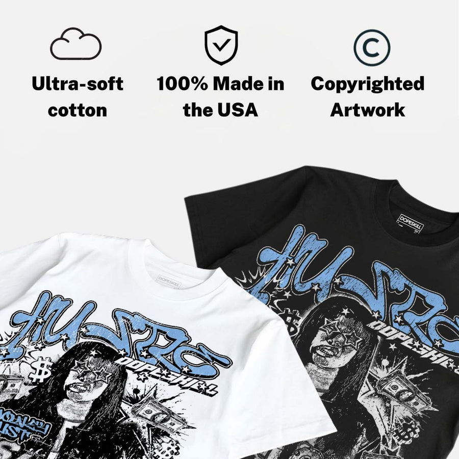 Oreo 6s DopeSkill Oversize Print T-Shirt No Money No Lust Graphic