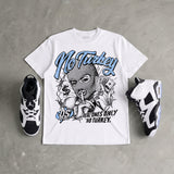 Oreo 6s DopeSkill Oversize Print T-Shirt No Turkey Graphic