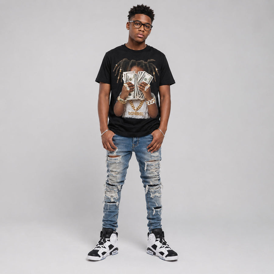 Oreo 6s DopeSkill T-Shirt Rich Youth Graphic