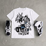 Oreo 6s DopeSkill T-Shirt Smile Through The Pain Graphic