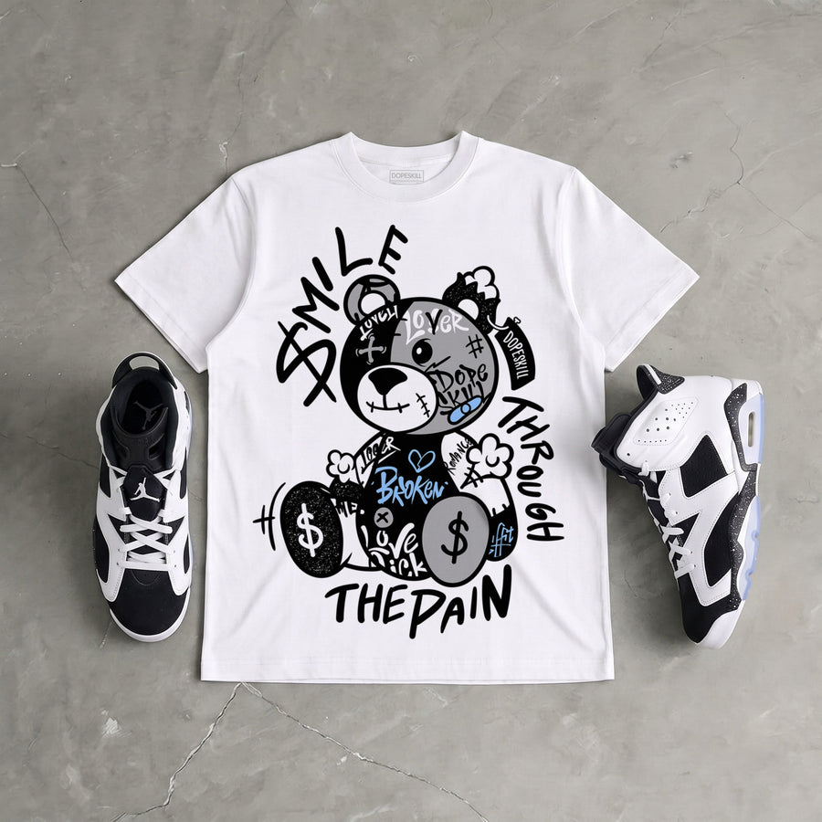 Oreo 6s DopeSkill T-Shirt Smile Through The Pain Graphic