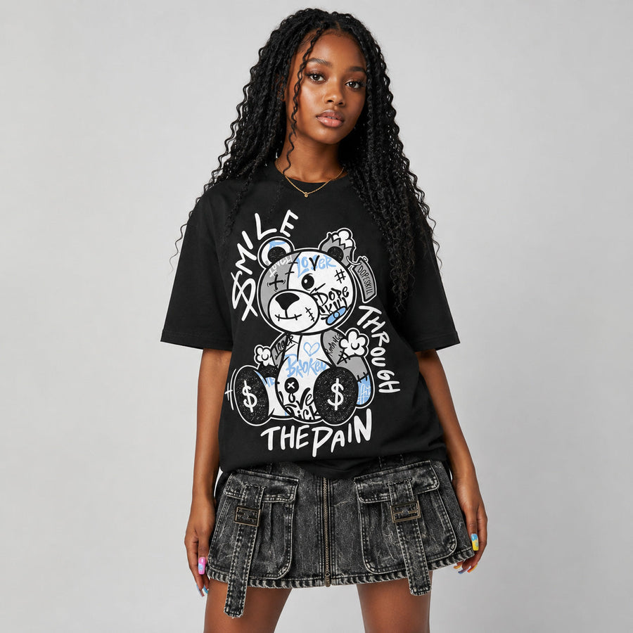 Oreo 6s DopeSkill T-Shirt Smile Through The Pain Graphic