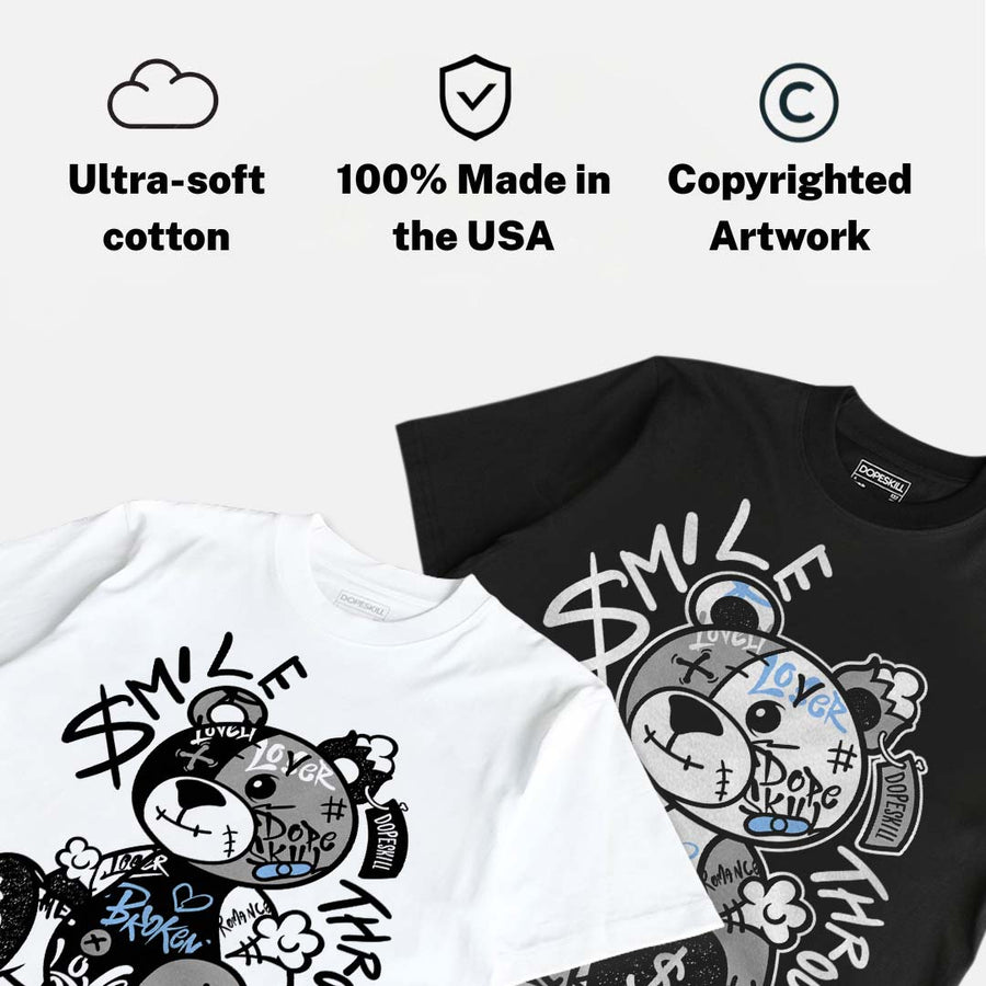 Oreo 6s DopeSkill T-Shirt Smile Through The Pain Graphic