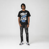 Oreo 6s DopeSkill T-Shirt They Not Like Us Graphic