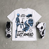 Oreo 6s DopeSkill T-Shirt Ways To Get Ahead Graphic