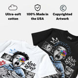 Oreo 6s DopeSkill T-Shirt Work Hard Rise Above Graphic