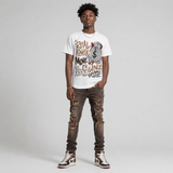 “Love Letter” 1s DopeSkill T-Shirt Real Ones Move In Silence Graphic