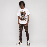 “Love Letter” 1s DopeSkill T-Shirt Smile Through The Pain Graphic
