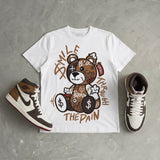 “Love Letter” 1s DopeSkill T-Shirt Smile Through The Pain Graphic