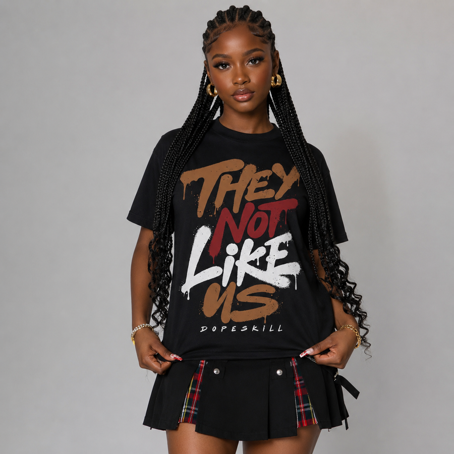 “Love Letter” 1s DopeSkill T-Shirt They Not Like Us Graphic