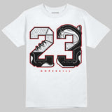 Space Jam 9s DopeSkill T-Shirt 23 with 9s Pattern Graphic