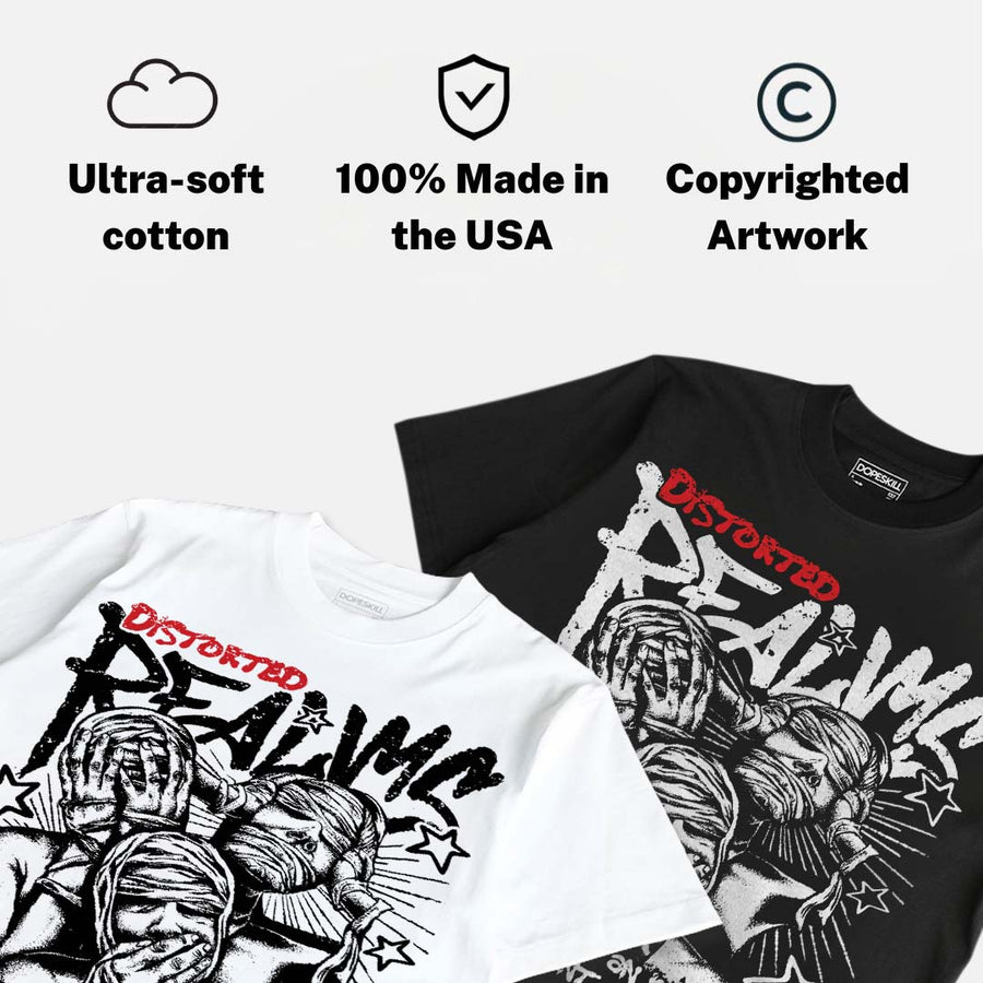 Space Jam 9s DopeSkill T-Shirt Distorted Realms Graphic