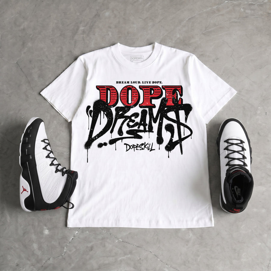 Space Jam 9s DopeSkill T-Shirt Dope Dreams Graphic