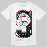 Space Jam 9s DopeSkill T-Shirt No.9 Graphic