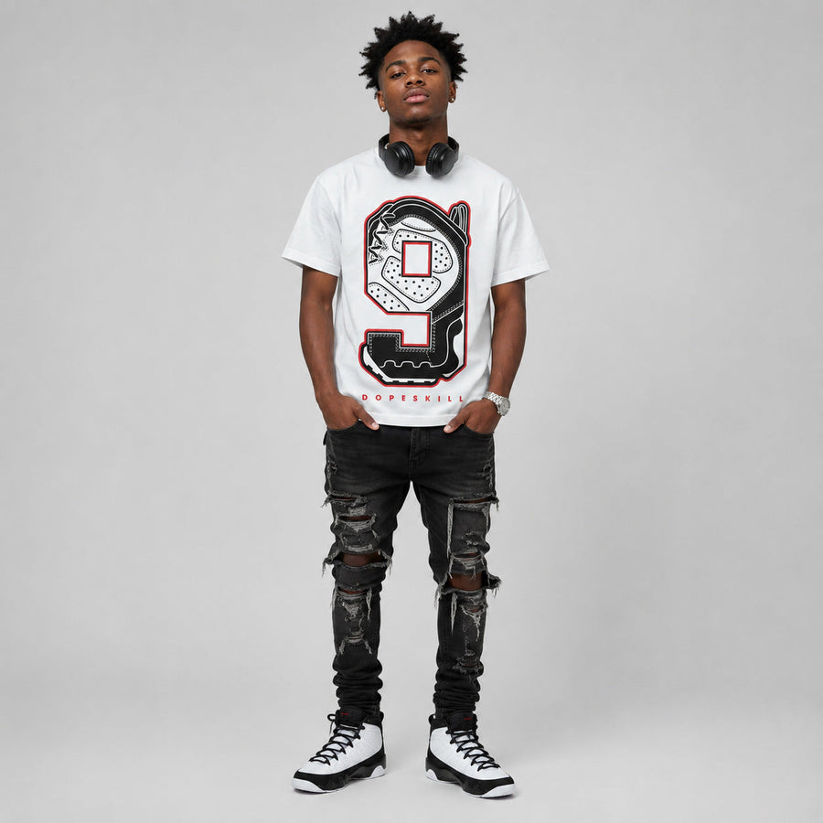 Space Jam 9s DopeSkill T-Shirt No.9 Graphic