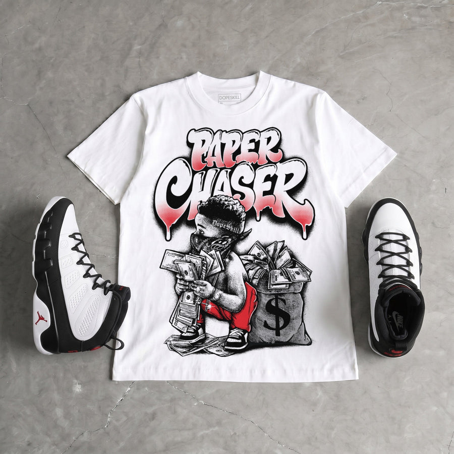 Space Jam 9s DopeSkill T-Shirt Paper Chaser Boy Graphic