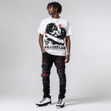 Space Jam 9s DopeSkill Oversize Print T-Shirt Real Lover Club Graphic