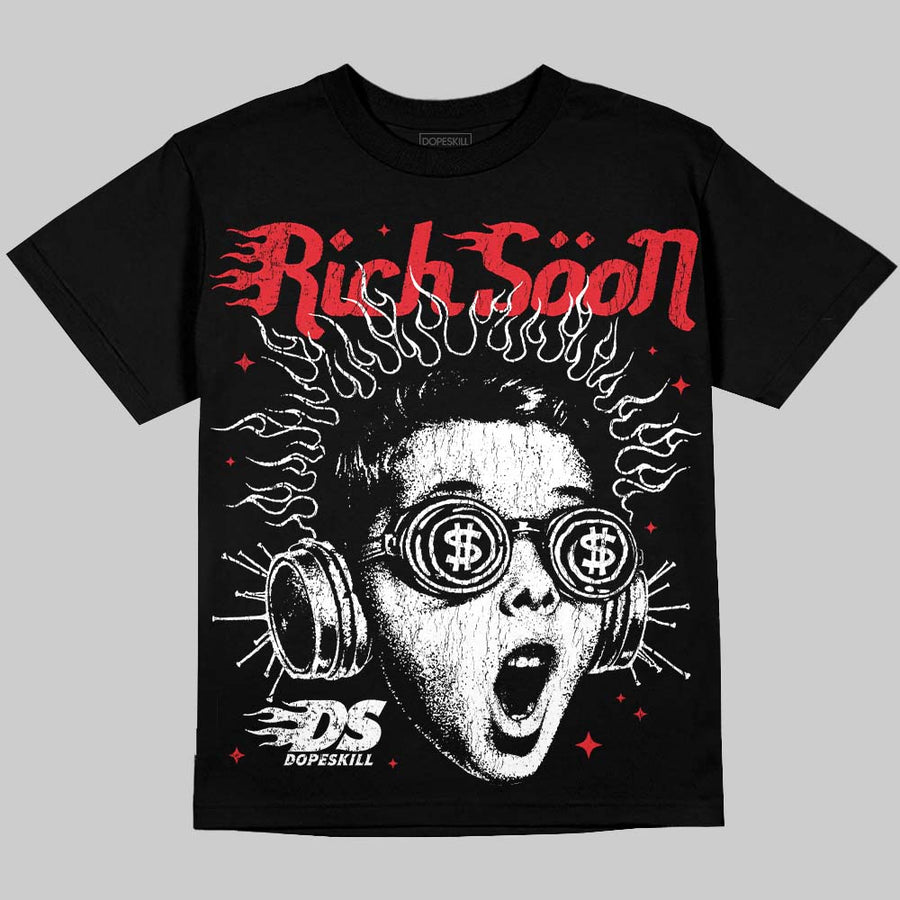 Space Jam 9s DopeSkill Oversize Print T-Shirt Rich Soon Graphic