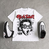 Space Jam 9s DopeSkill Oversize Print T-Shirt Rich Soon Graphic
