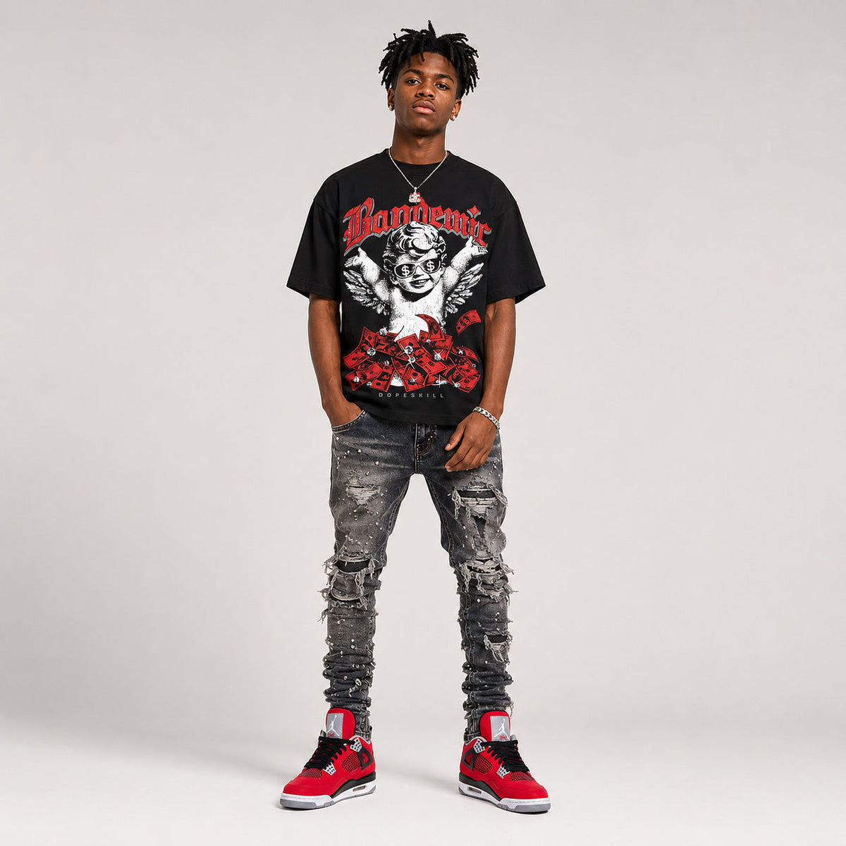 Toro Bravo 4s DopeSkill T-Shirt Bandemic Graphic