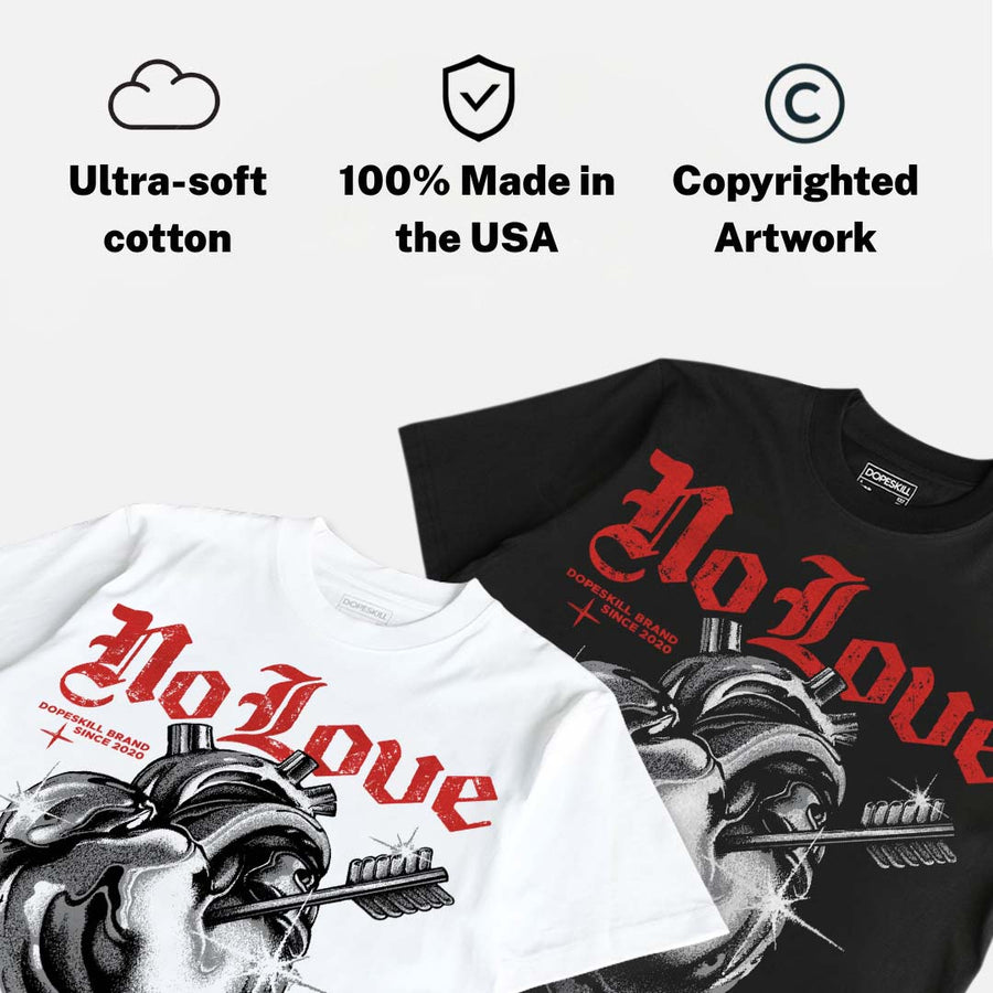 Toro Bravo 4s DopeSkill T-Shirt No Love For My Haters Graphic