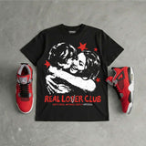 Toro Bravo 4s DopeSkill Oversize Print T-Shirt Real Lover Club Graphic
