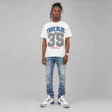 True Blue 3s DopeSkill T-Shirt Jordan 3 True Blue 3S Graphic
