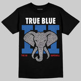 True Blue 3s DopeSkill T-Shirt Jordan 3 True Blue Elephant Graphic
