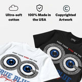 True Blue 3s DopeSkill T-Shirt OG Vision Graphic
