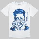 True Blue 3s DopeSkill T-Shirt Rich Boy Camo Graphic