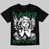 Bucks 12s DopeSkill Oversize Print T-Shirt Build in Silence Graphic