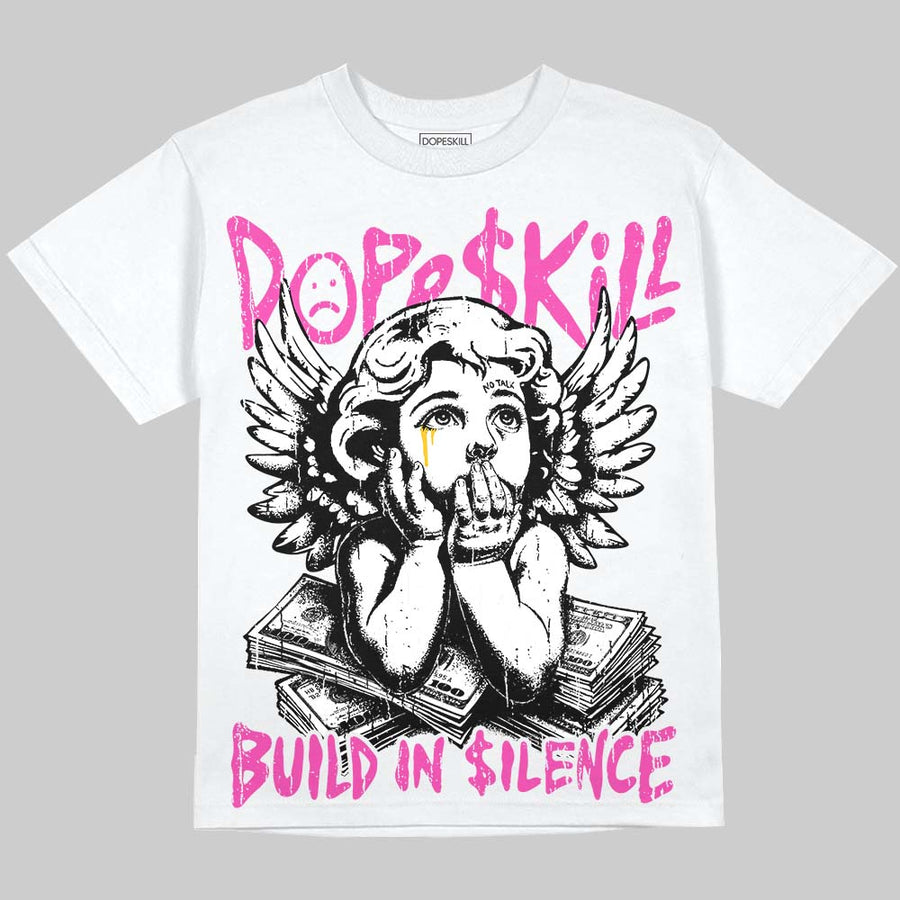 Comic 4s DopeSkill Oversize Print T-Shirt Build in Silence Graphic