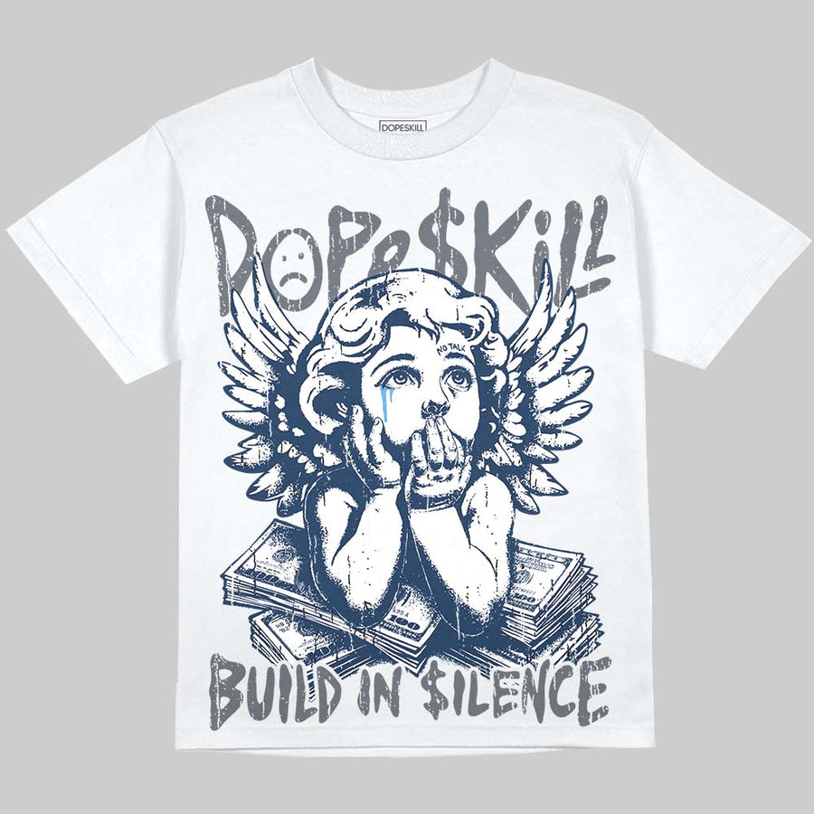Flint 13s DopeSkill Oversize Print T-Shirt Build in Silence Graphic
