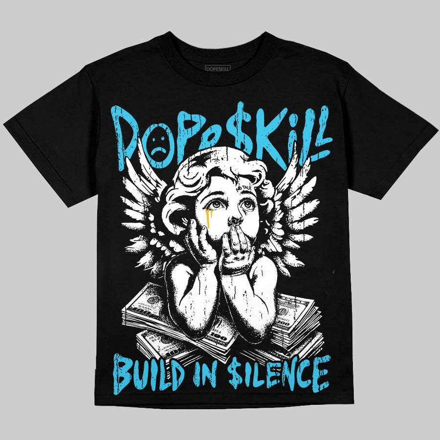 Gamma 11s DopeSkill Oversize Print T-Shirt Build in Silence Graphic