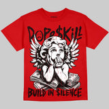 Toro Bravo 4s DopeSkill Oversize Print T-Shirt Build in Silence Graphic