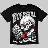 Dunk Panda White Black DopeSkill Oversize Print T-Shirt Built From Nothing Graphic
