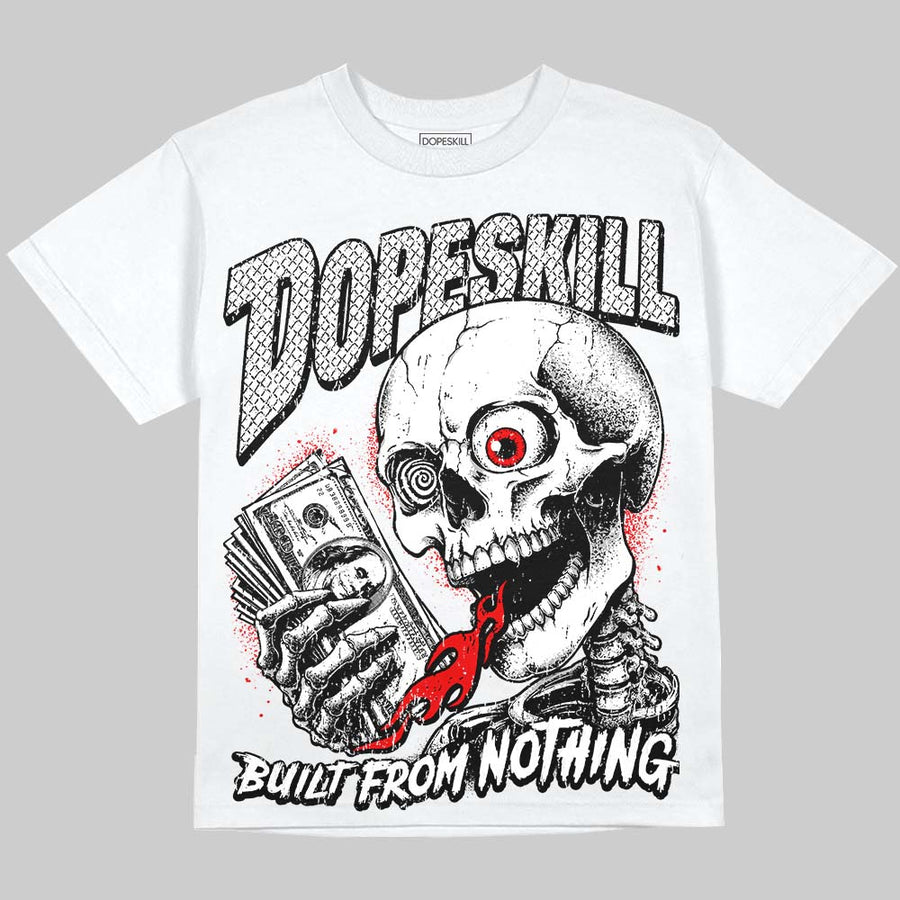 Dunk Panda White Black DopeSkill Oversize Print T-Shirt Built From Nothing Graphic