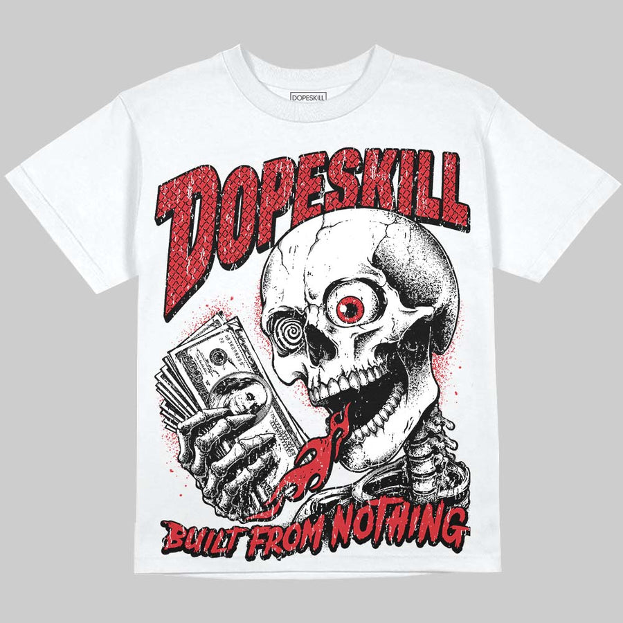 Bloodline 12s DopeSkill Oversize Print T-Shirt Built From Nothing Graphic