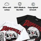 Bloodline 12s DopeSkill Oversize Print T-Shirt Built From Nothing Graphic