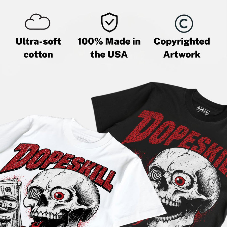 Bloodline 12s DopeSkill Oversize Print T-Shirt Built From Nothing Graphic
